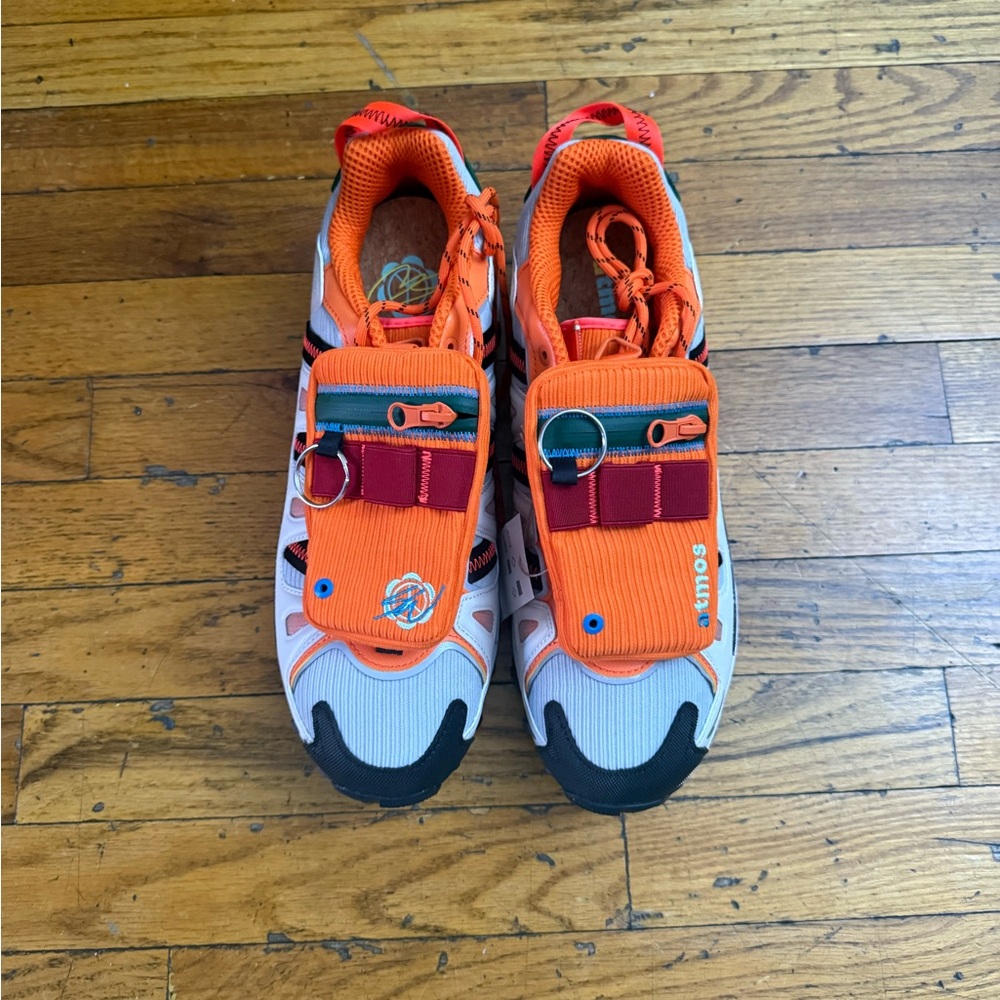 Stylish Orange and White Men’s Shoes